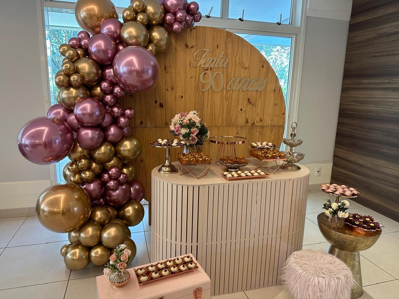 Decoração Festa 90 anos